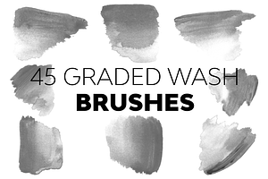 Graded Wash Brushes