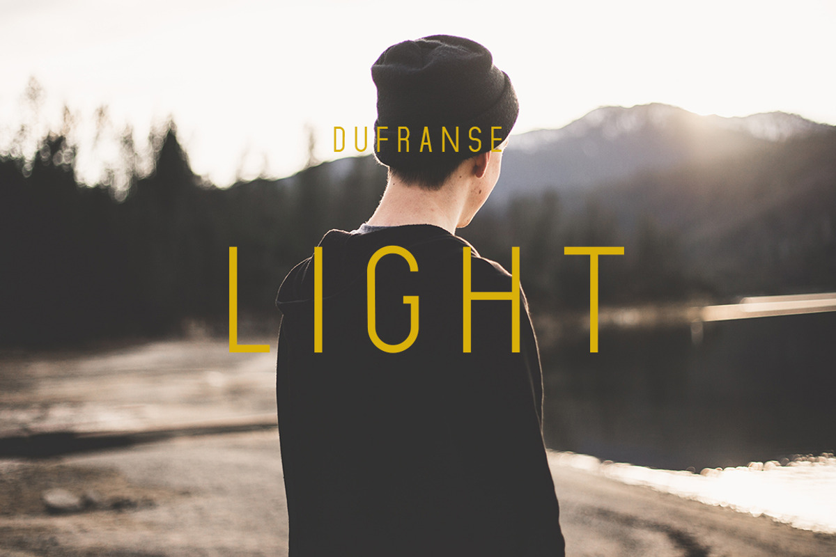 Dufranse | A Youthful Font Family preview 5