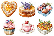 Cottagecore Sweet Dessert Sublimatio, an Illustration by Daily.Designs (Thumbnail 2 of 5)