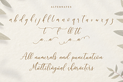 Juwellina Modern Calligraphy, a Script Font by Quothron (Thumbnail 10 of 10)