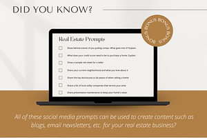 Real Estate Social Media Prompts