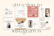 SALE Insta Ladypreneur Coach CANVA, a Social Media Template by Eviory (Thumbnail 21 of 36)