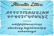 Restand - Retro Script, a Script Font by Sronstudio (Thumbnail 12 of 13)