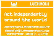 Light Cruiser font, a Font by weknow (Thumbnail 3 of 8)