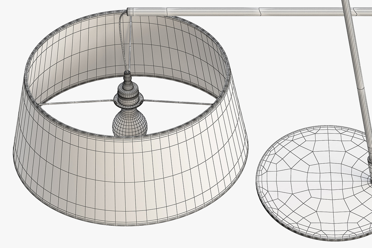 Joybird Austra Floor Lamp, a Light 3D Model by 3dmitruk (Photo 10 of 12)