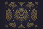 Art Deco Geometric Design Elements, a Pattern Graphic by Marylia (Thumbnail 11 of 13)