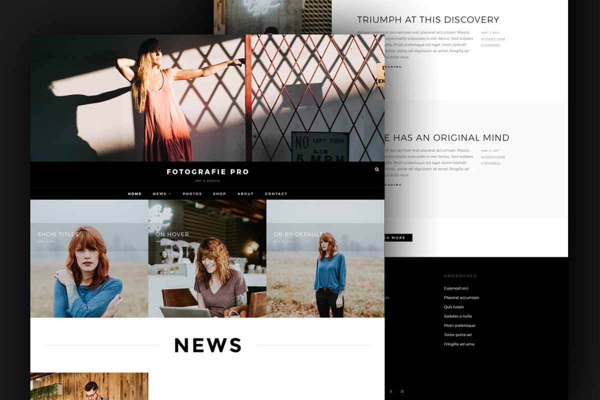 Fotografie Pro: A Photoblog Theme, a WordPress Template by Catch Themes (Photo 2 of 5)