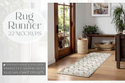 Rug Runner Mockups 22 Files, a Product Mockup by mock-ups (Thumbnail 1 of 59)