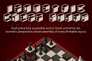 Modular 3D Chess Board (Isometric), a Graphic by ARTOMATIC (Thumbnail 3 of 5)