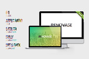Renovase Powerpoint Template, a Presentation Template by Dedijuniadi (Thumbnail 1 of 7)