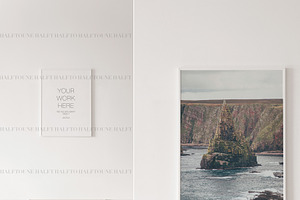 Frame Mockup Wall Art Display