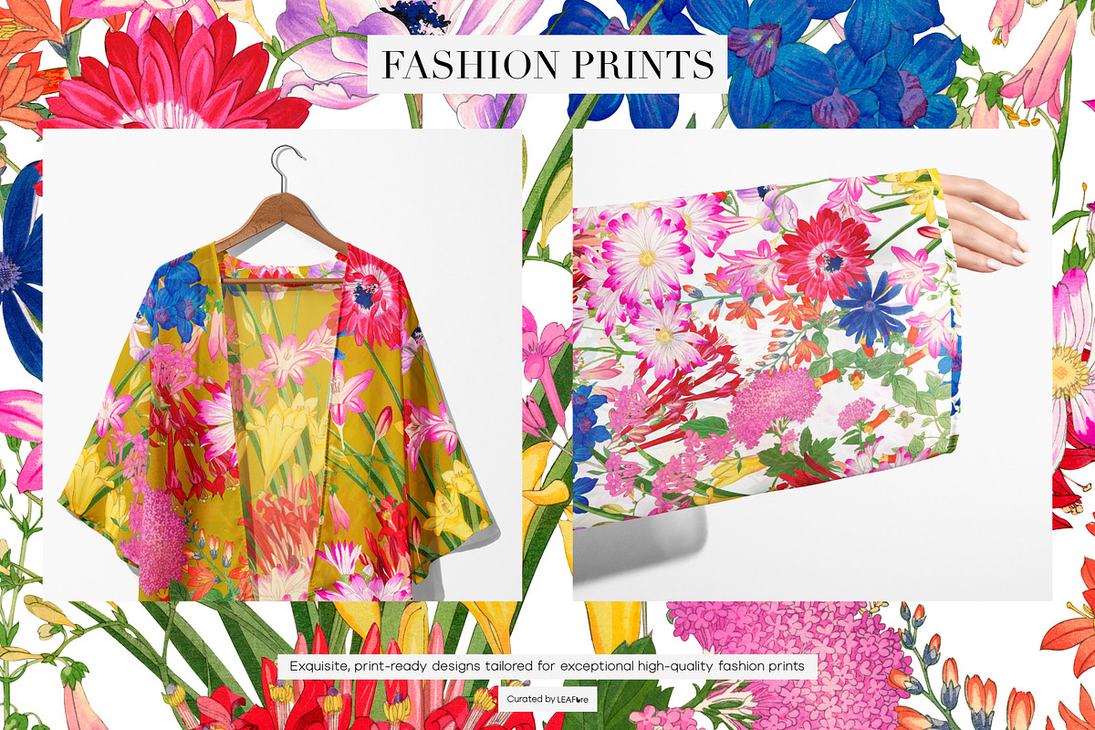 Vibrant Seamless Floral Patterns, a Pattern Graphic by LEAFure (Photo 5 of 10)