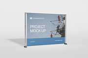 Roll Up Banner Mockup, a Business Card Template by kebunmockup (Thumbnail 3 of 5)