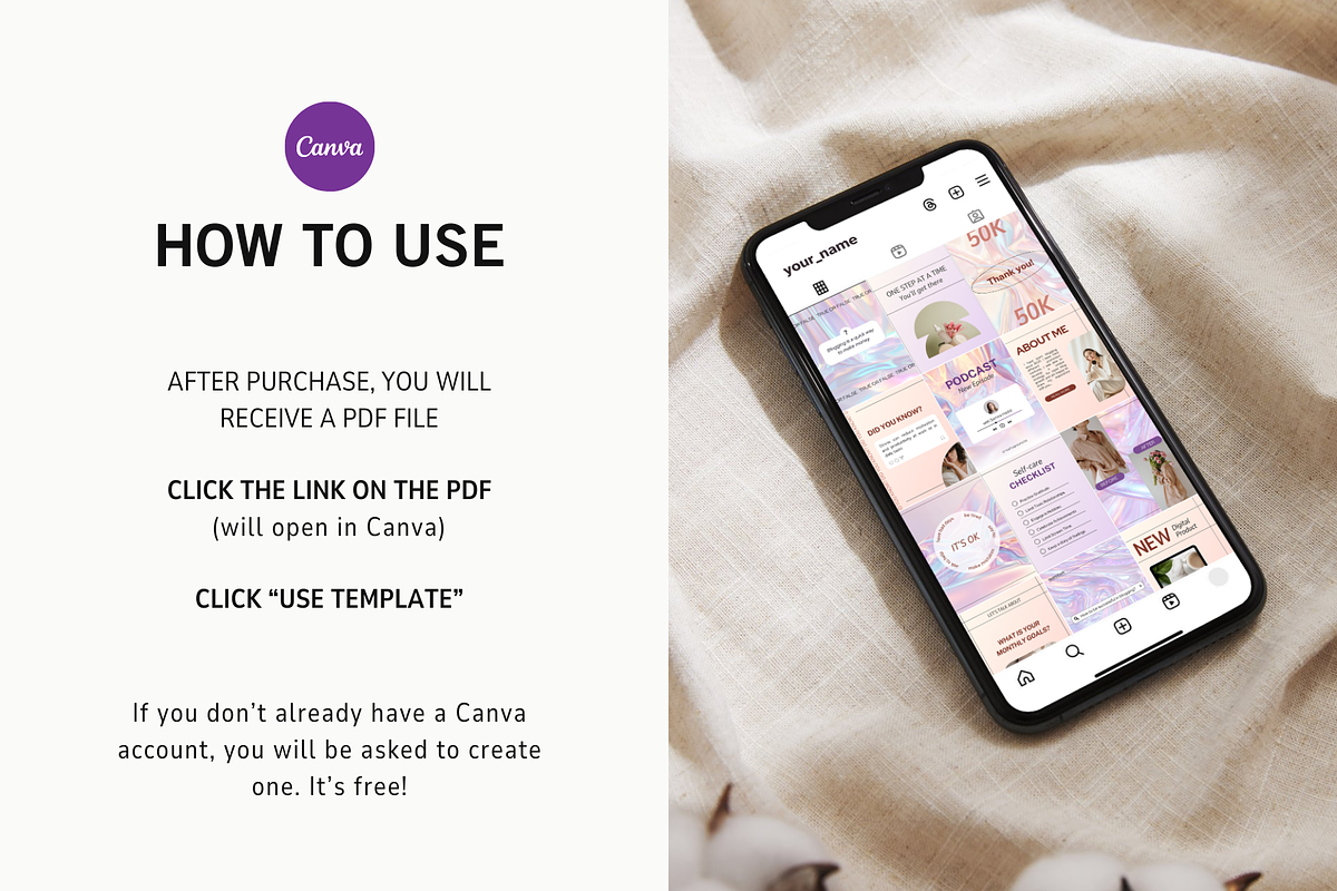 Influencer Voice Instagram Templates, a Social Media Template by Ollyta May (Photo 9 of 9)