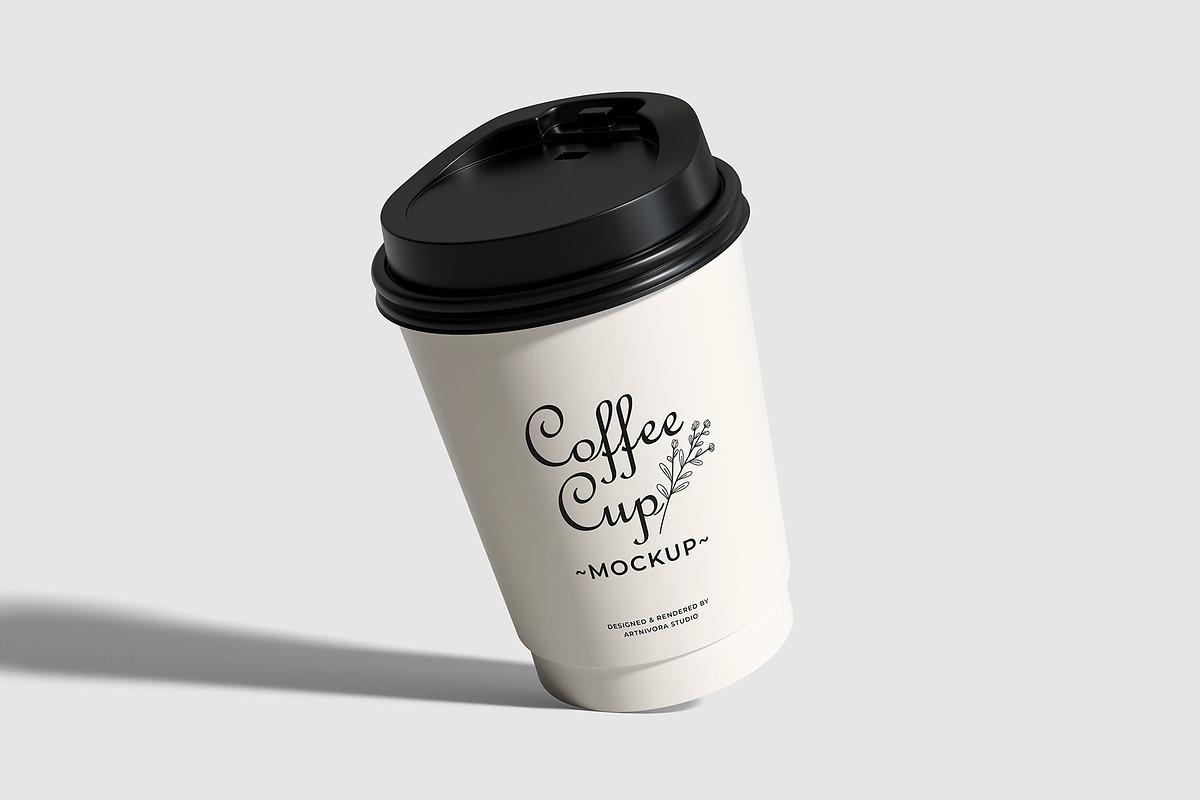 Coffee Cup Mockup, a Packaging Mockup by Artnivora.Std (Photo 3 of 4)