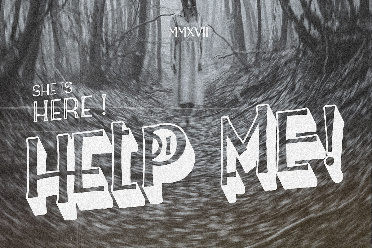 Witchkin - Scary Font, a Handwritten Font by FactoryType Studio (Photo 5 of 13)