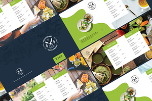 Food Menu Booklet