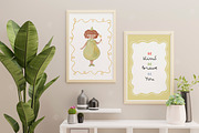 Fruit friends, watercolor collection, an Illustration by AfonshinaArt (Thumbnail 15 of 16)