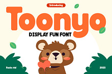 Toonyo Display Fun Font