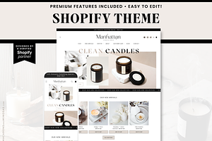 Minimal Candle Shopify Theme