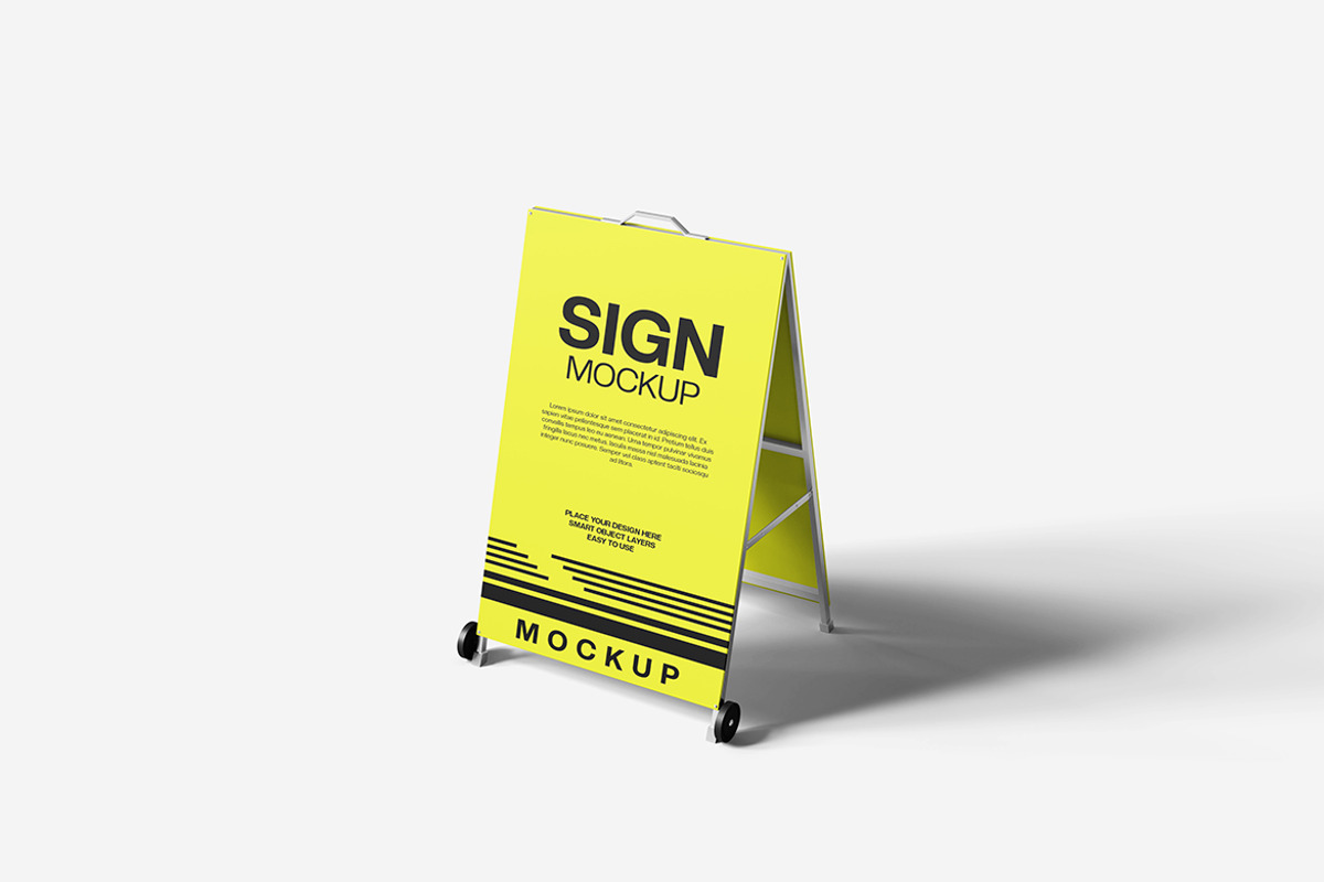 Sign Mockup, a Product Mockup by MrLetters (Photo 2 of 5)