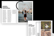 Fashion Magazine - InDesign Template, a Magazine Template by Print design (Thumbnail 3 of 5)
