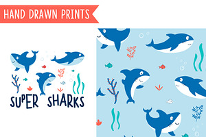 Cute Sharks