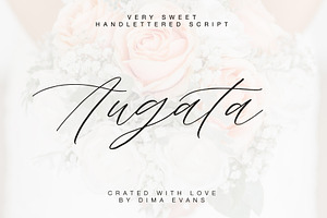 Augata Luxury Script