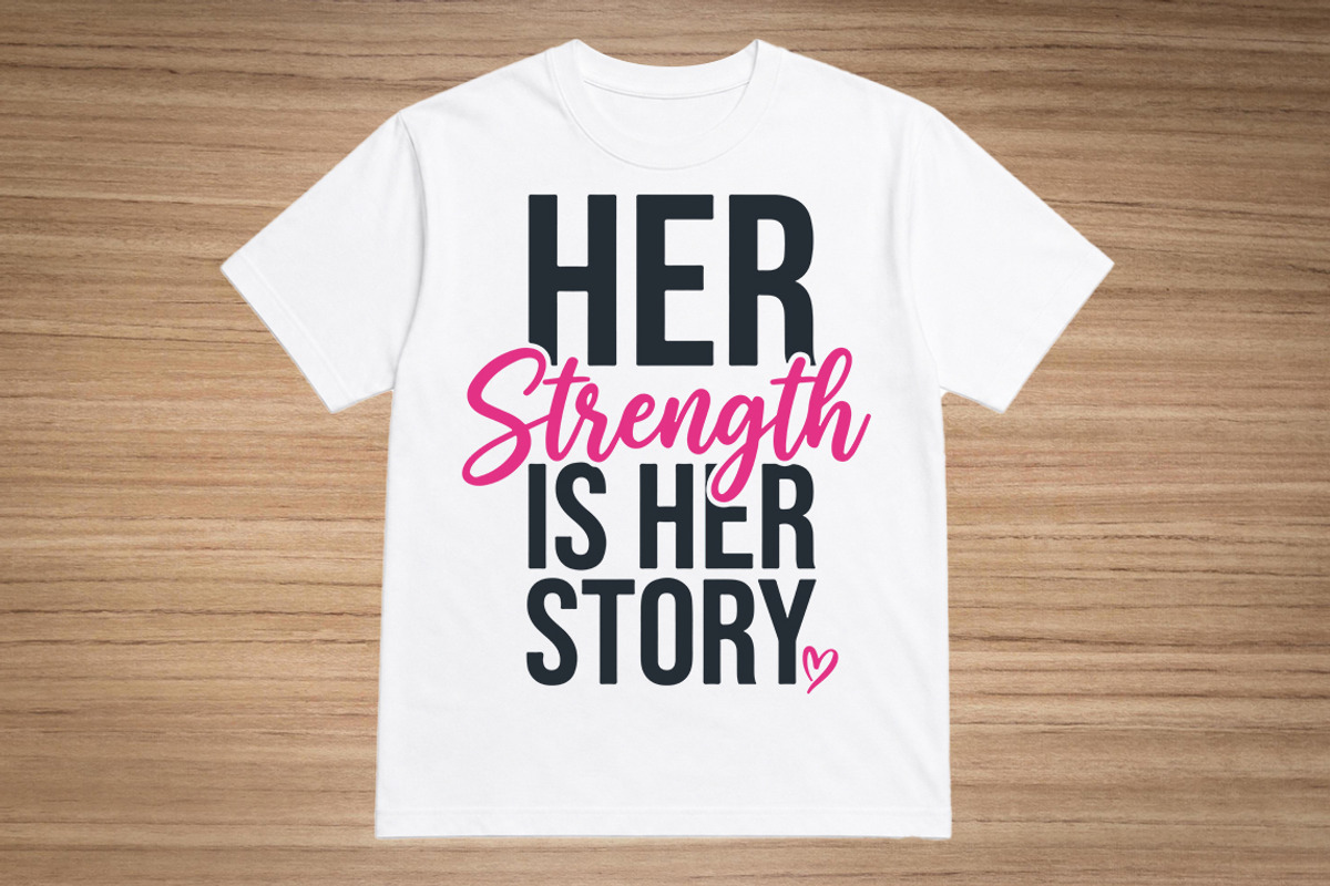 Breast cancer awareness T-shirt, an Object Graphic by hafijul (Photo 1 of 3)