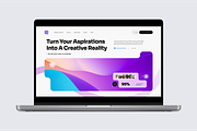 Creative Agency Hero Header, an UI Kit Template by Annora Studio (Thumbnail 4 of 4)