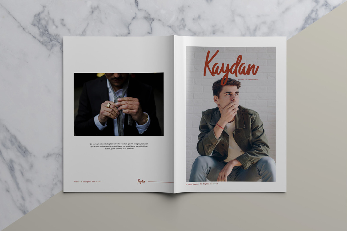 KAYDAN - Fashion Lookbook & Magazine, a Magazine Template by Indotitas (Photo 8 of 8)
