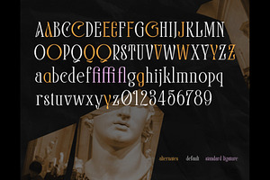 Matalihim- Art Nouveau Typeface