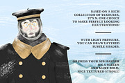 Arctic Dry Brushes for Procreate, a Brush Add-On by Guerillacraft (Thumbnail 2 of 7)