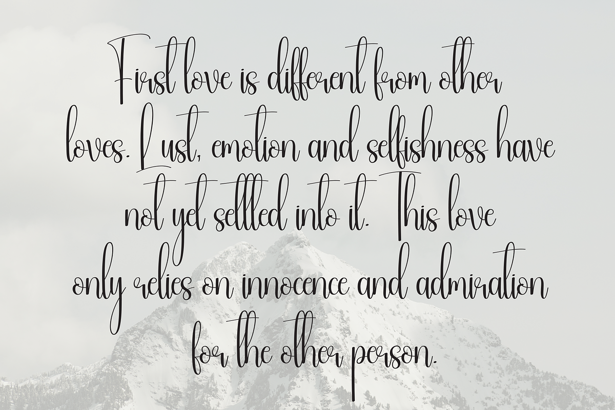 Somebody | Script Font, a Handwritten Font by Scratchones (Photo 6 of 8)