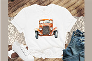 Vintage Old Race Car Clipart, an Illustration by Sublimation Artist (Thumbnail 4 of 6)
