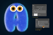 Fur Effect Photoshop Action, an Action Add-On by Andrew Skoch Design (Thumbnail 5 of 8)