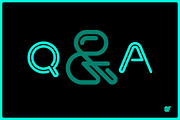 NEON | Display | 2 Styles | 1 Font, a Sans Serif Font by Superfried Font Shop (Thumbnail 6 of 8)