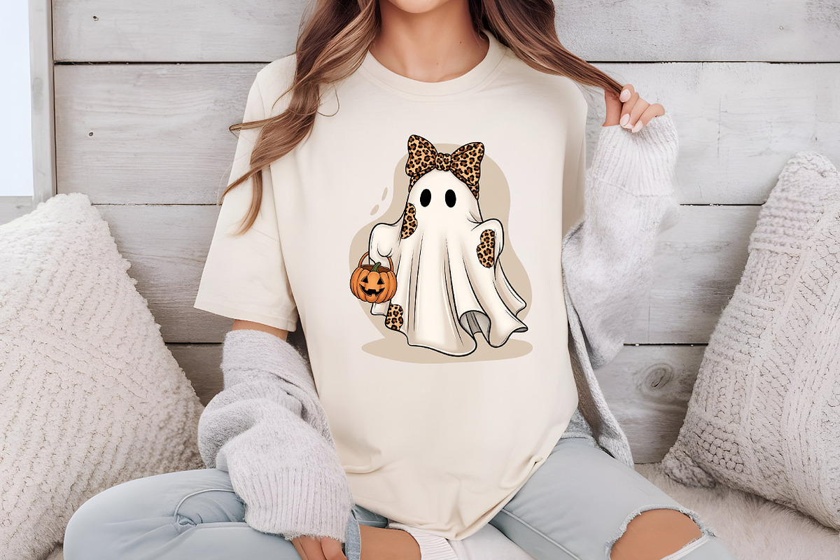 Leopard Coquette Ghost PNG, an Illustration by Libby Wishes (Photo 5 of 6)