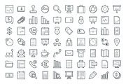125+ Business Vector Icons, an Outline Icon by Vectors Market (Thumbnail 2 of 3)