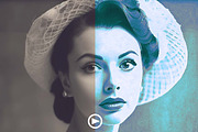 Vintage & Retro Effect FX Photoshop, an Action Add-On by Studio Retouch (Thumbnail 2 of 15)