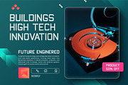 Vemora || Modern Futuristic Sans Ser, a Sans Serif Font by Idea Studio (Thumbnail 3 of 10)