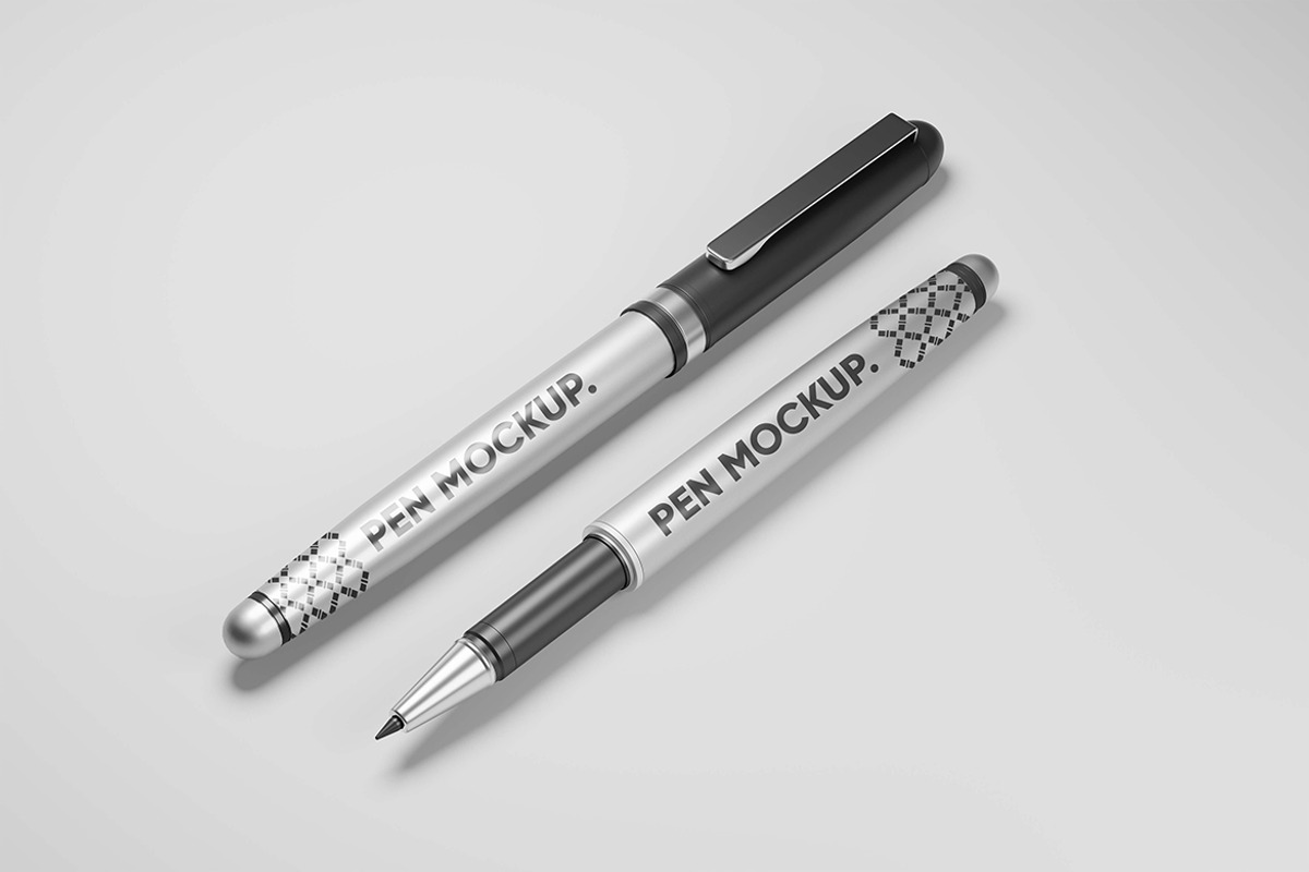 Pen mockups, a Pens & Pencil Mockup by Alhaytar (Photo 3 of 3)