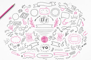 Handwritten Font Collection, a Sans Serif Font by Julia Dreams (Thumbnail 8 of 8)