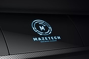 Maze Tech Letter M Logo, a Branding & Logo Template by Design_Planet (Thumbnail 2 of 7)