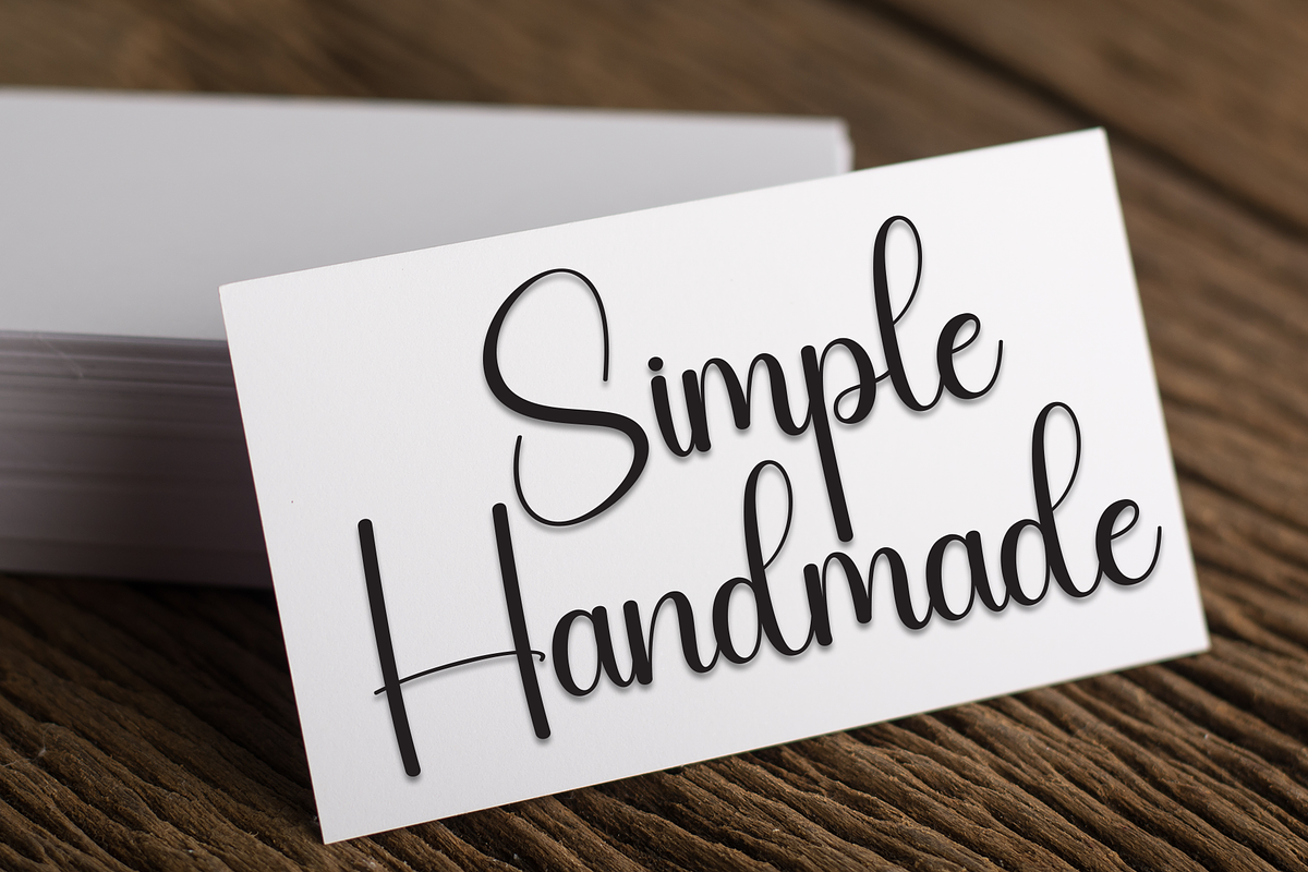 Bighome | Script Font, a Handwritten Font by Scratchones (Photo 5 of 9)