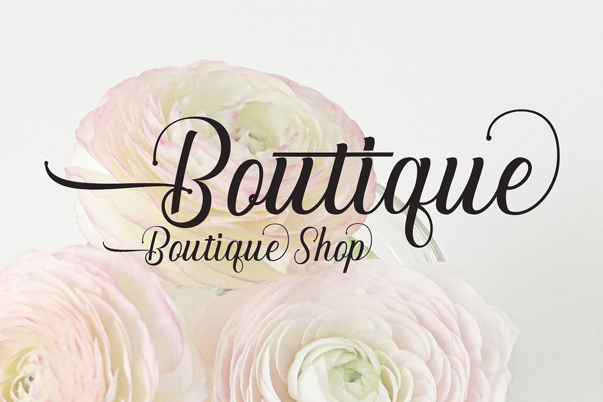 Bantiba, a Script Font by PollemSt (Photo 4 of 8)