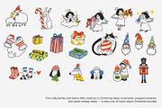 Just Nice Christmas Doodles, a Seasonal Illustration by Olly Kava (Thumbnail 8 of 12)