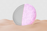 Plastic Frisbee mockup. PSD mockup., a Mockup by NatalyaZelenova (Thumbnail 2 of 6)