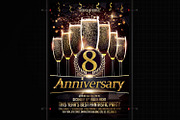 Anniversary Flyer, a Flyer Template by Basez Flyers (Thumbnail 3 of 4)