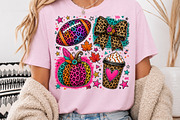 Pink Leopard Football Fall Coquette, a Seasonal Illustration by Rose Art (Thumbnail 3 of 4)